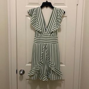 Flowy Stripped Romper